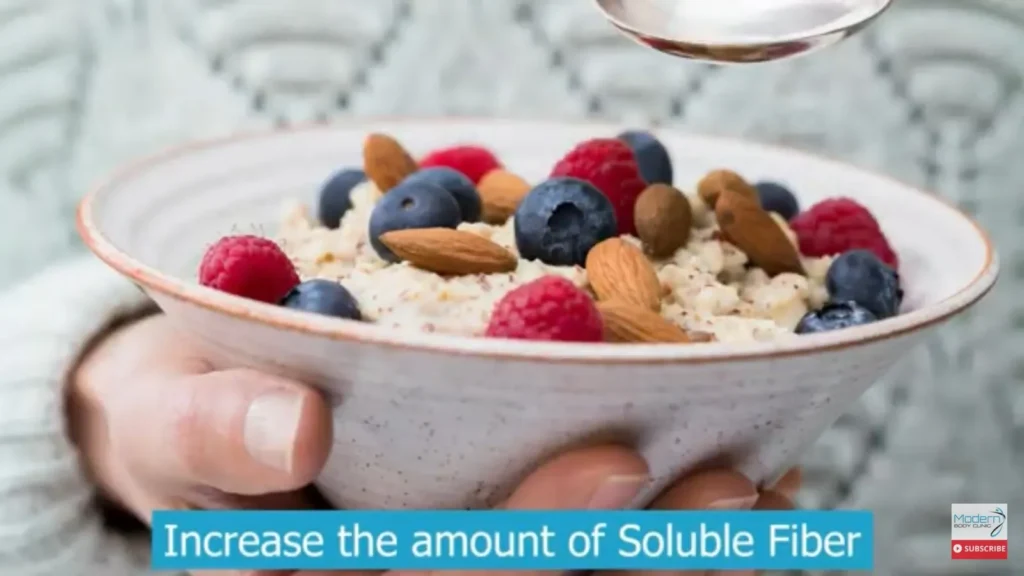 Increase-the-amount-of-soluble-fiber, serve in a plate